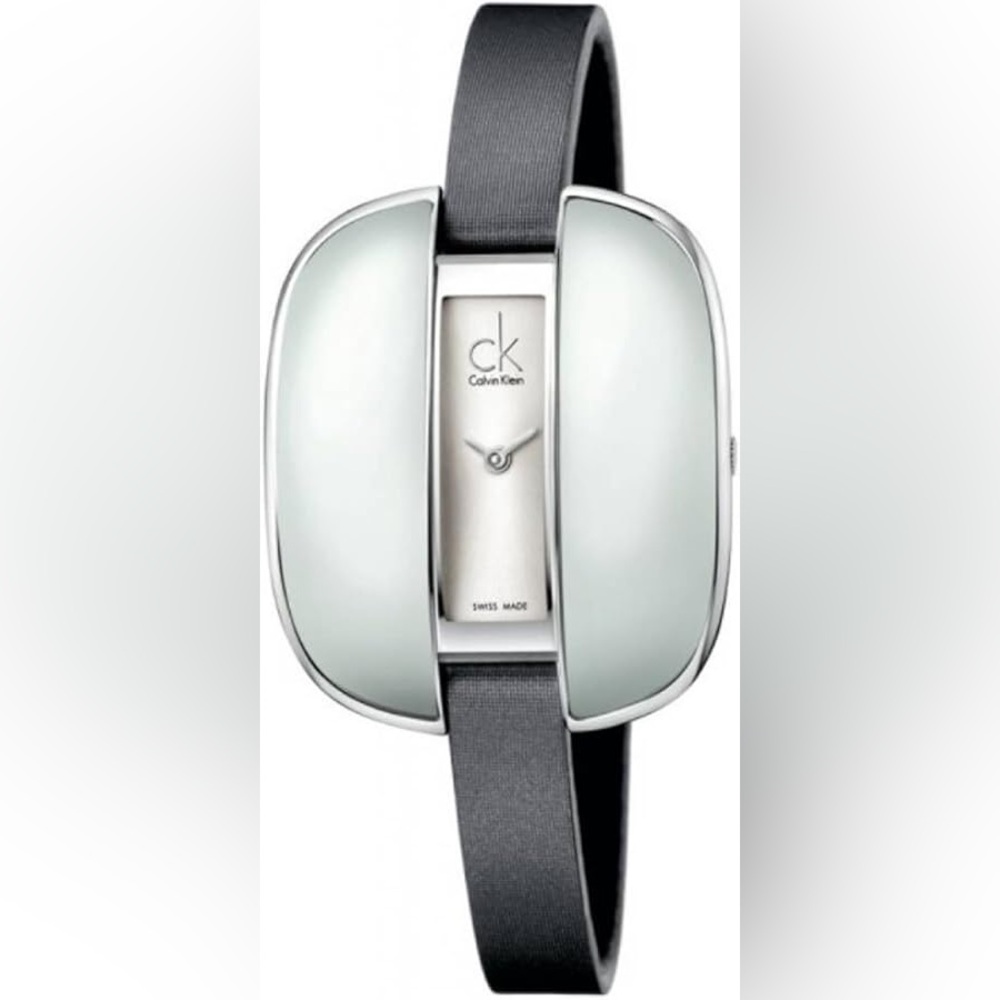 ⌚️NWT- Calvin Klein Treasure Silver Dial Ladies Watch⌚️